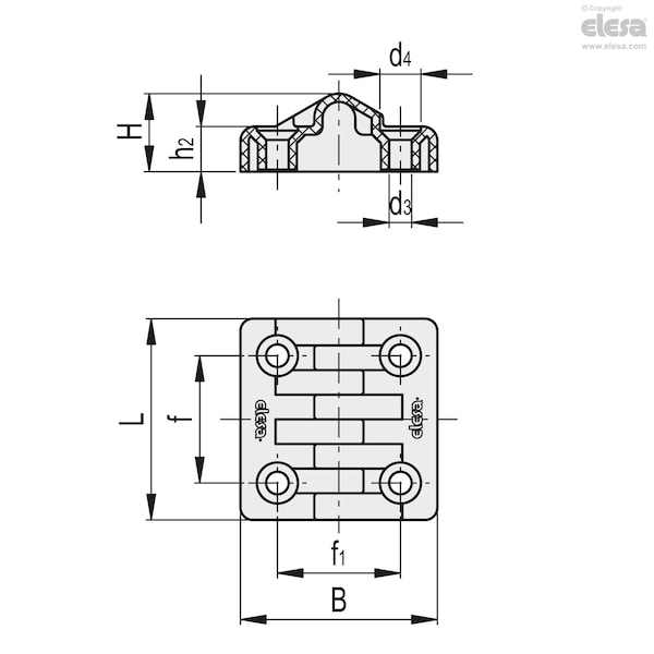 False Hinge With Single Body, CFK.49 SH-5